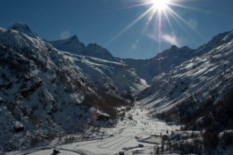 Pista sci Le Pont - Foto del Comune di Valsavarenche