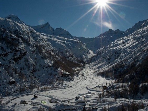Pista sci Le Pont - Foto del Comune di Valsavarenche