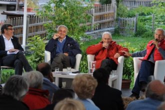 Fabrizio Cassella, Gaetano Quagliariello, Valerio Onida e Luciano Violante - Archivio FGP