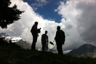 Troupe Rete4 a Valsavarenche_Archivio FGP