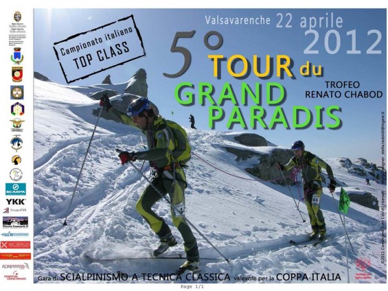 locandina tour du grand paradis 2012