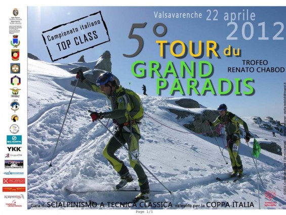 locandina tour du grand paradis 2012