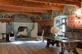 Sala Giustizia Castello Introd - foto di Stefano Venturini Archivio FGP