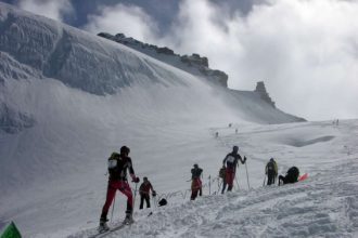 Tour du Grand Paradis, un'immagine della gara