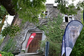 Ingresso al Castello di Introd