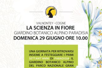 70 anni del giardino botanico alpino Paradisia